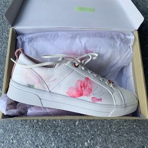 Ted Baker brand new floral tennis shoes